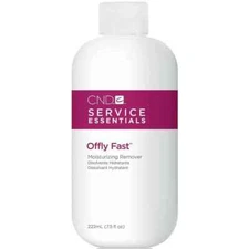 CND Shellac Essentials OFFLY FAST Moisturizing Nourishing Nail Gel Remover 7.5oz