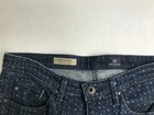 Adriano Goldschmied The Stevie Ankle Slim Straight Polka Dot Blue Jeans, Sz 27R — photo 3