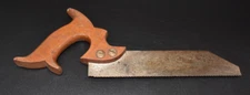 Rare ~Early Henry Disston & Sons Pattern Makers Saw 7 1/2" Blade