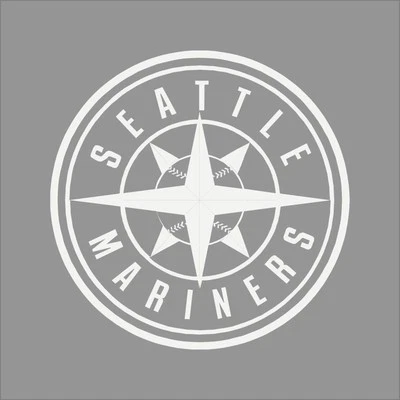 Seattle Mariners MLB Team Logo 1 Color Vinyl Decal Sticker Car Window Wall