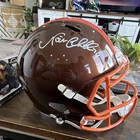 NICK CHUBB SIGNED AUTO FULL SIZE CLEVELAND BROWNS HELMET BECKETT/BAS