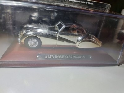 Alfa Romeo 6C 2500 SS 1:43   Silber   Altaya Silver Cars (814)