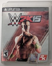 WWE 2K15 PlayStation 3 PS3 Tested and Working no manual
