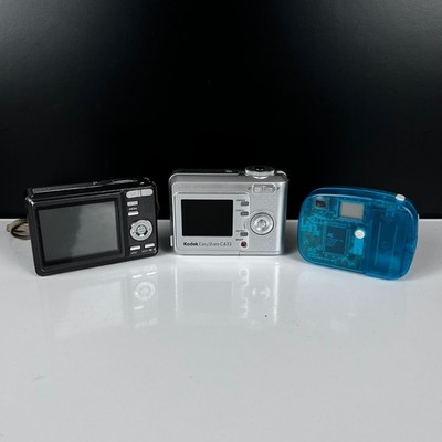 Vintage Digicam Konvolut 3tlg Jenoptik Kodak EasyShare Micromax Y2K Geprüft 