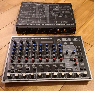 Roland EDIROL M-16DX 16-Kanal Digital Mixer FULL DIGITAL 24bit 96kHz DC9V