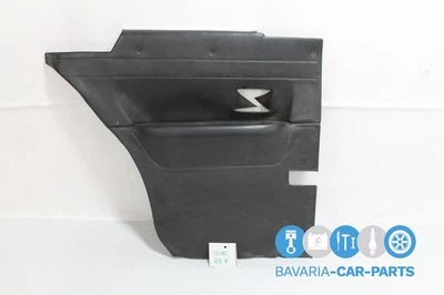 Original BMW Voiture Ancienne Porte Arrière Gauche Noir Avec Chromleis - Photo 1/4