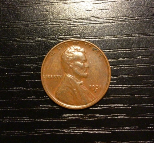Key 1931-s Lincoln Wheat Cent, XF+/AU. Reddish! F1