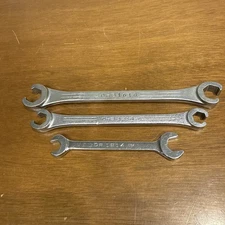 MAC Tools 3 Piece SAE Combination Flare Nut Wrench Set OHB1618 & OHB1214, DR1214