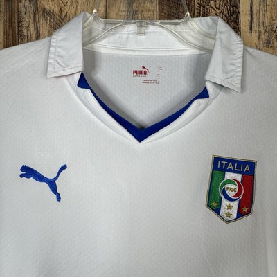 Italy Italia 2010-11 Away Soccer Football Jersey Puma Men's Large