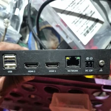 Hanwha SPD-152 64-Channel IP Video Decoder, Monitor, Black , no box, never used