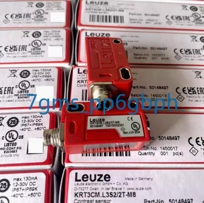 1PCS NEW LEUZE KRTM 3B/2.1121-S8 with 2-meter straight wire color switch sensor 