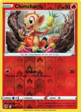 Chimchar 024/172 - REVERSE HOLO - SWSH09: Brilliant Stars - NM
