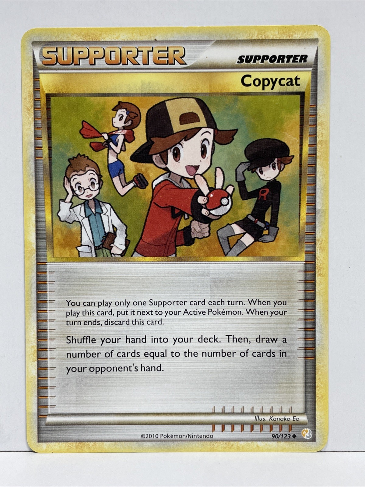 Pokemon HeartGold & SoulSilver - Copycat - 90/123 - Supporter Card