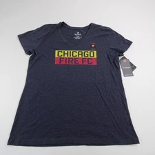 Chicago Fire FC Fanatics Short Sleeve Shirt Women's Navy New