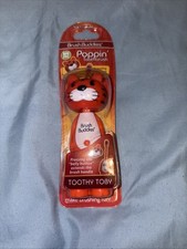 Poppin Brush Buddies Toothbrush Toothy Toby-Soft Brush-Brand New-SHIPS N 24 HOUR