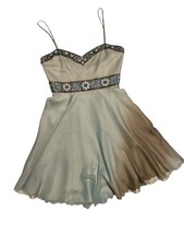 NWT Pamella Roland 100 Silk Beaded Dress