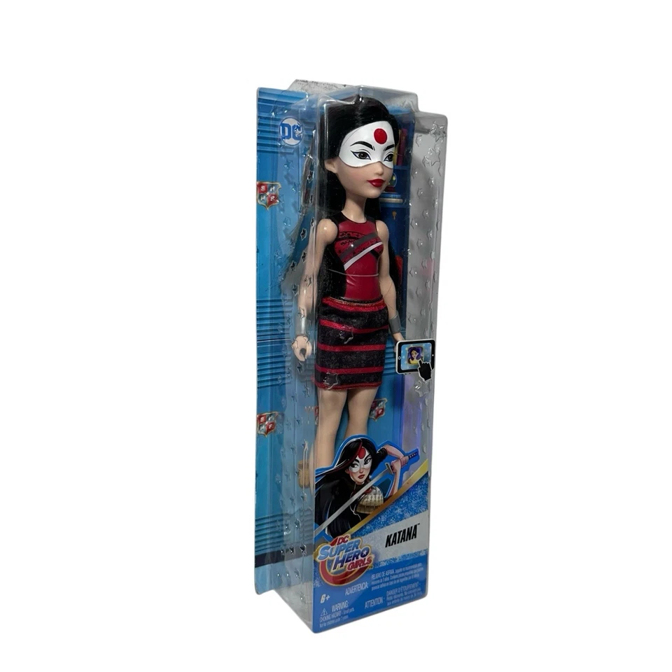DC Super Hero Girl Katana 2017 Mattel New Some Damaged On The Box - Image 4 of 4