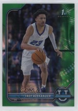 2021-22 Bowman U Green Lava Refractor 77/99 Trey Alexander #14 6k2