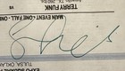 1985 WWF WRESTLING LINEUP CARD HAND SIGNED BY THE BULLDOGS, JYD, SHEIK +2 MORE! — photo 6