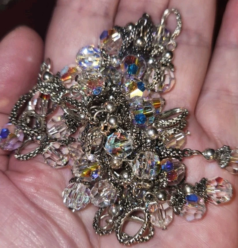 Gorgeous Crystal Dangle Drop Beads/Pendants w/ Findings; 25 Per Bag - Image 4 of 4