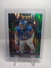 2025 Panini Select - Premier Level Brian Burns #194 Black & Green Shock Prizm