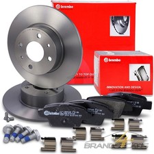 BREMBO BREMSSCHEIBEN Ø251 +BELÄGE HINTEN FÜR FIAT BRAVO 2 STILO LANCIA DELTA 2