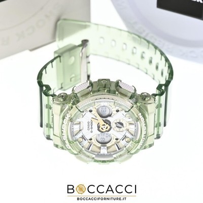 CASIO G-Shock Gma-S120gs See Through Green Analog Digital Ø 45.7 MM (NEW)