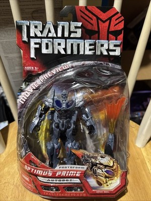 Transformers Movie Protoform Optimus Prime Mint 2006 Deluxe Class New Rare