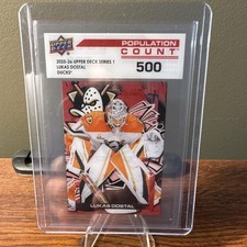 2025-26 Upper Deck Series 1 Population Count Lukas Dostal #PC-13 /500