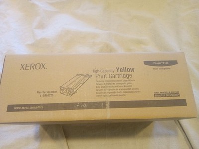 Genuine Xerox Phaser 6180/6180 MFP Yellow High Capacity Toner Cartridge (6,000 P