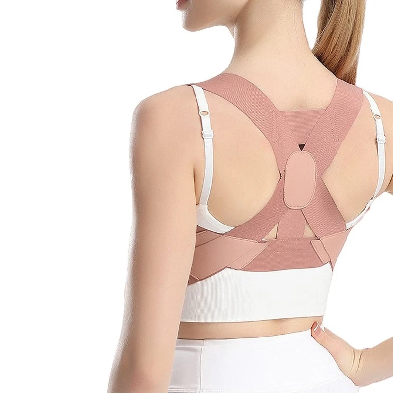Corrector de Postura para Adultos Soporte Cinturón Fijo Espalda Hombro Cintura Soporte Ajustable Foto 4 de 4