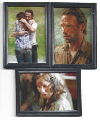 2014 Cryptozoic The Walking Dead Lot of 3 Shadowbox Chase GF-02 GF-03 & GF-05