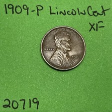 1909-P Lincoln Wheat Cent / Penny 1c Xf Extra Fine See Pictures
