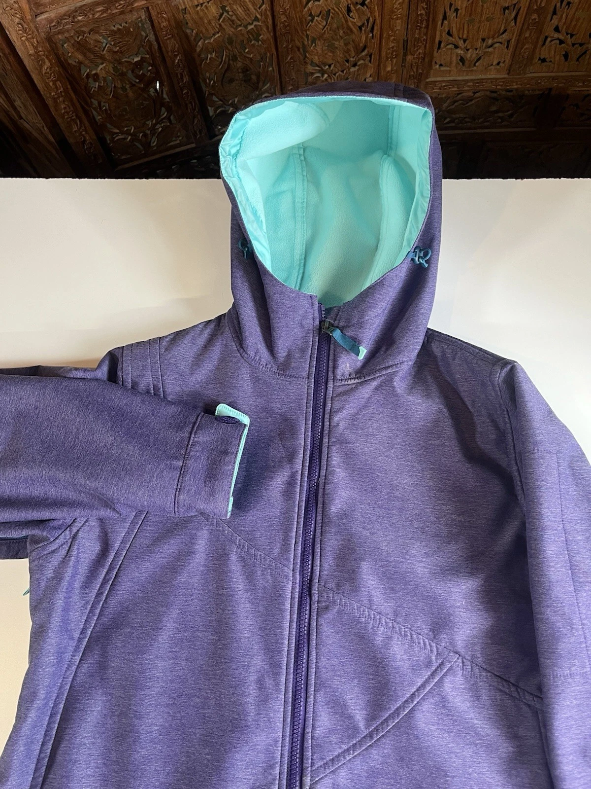 Under Armour MTN Women's Purple/teal Ski/snow Board Jacket Coat Large