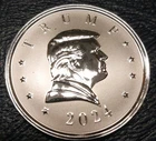 Scottsdale Mint Premium Silver: 2024 Donald Trump Presidential 1 Oz Round 999