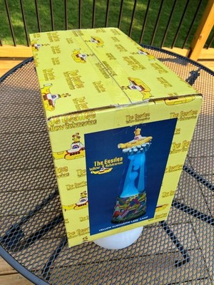 1999 The Beatles Yellow Submarine Lava Lamp New Never Opened SS #64150