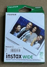 Fujifilm Instax WIDE Instant Film 20 Sheets EXP 12/2026 TORN BOX STILL SEALED