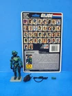 GI JOE Vintage Action Figure NIGHT VIPER Complete with Uncut Cardback 1989