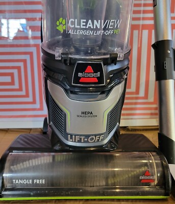 💥 BISSELL CleanView Allergen Lift-Off Pet Vacuum-Black Electric