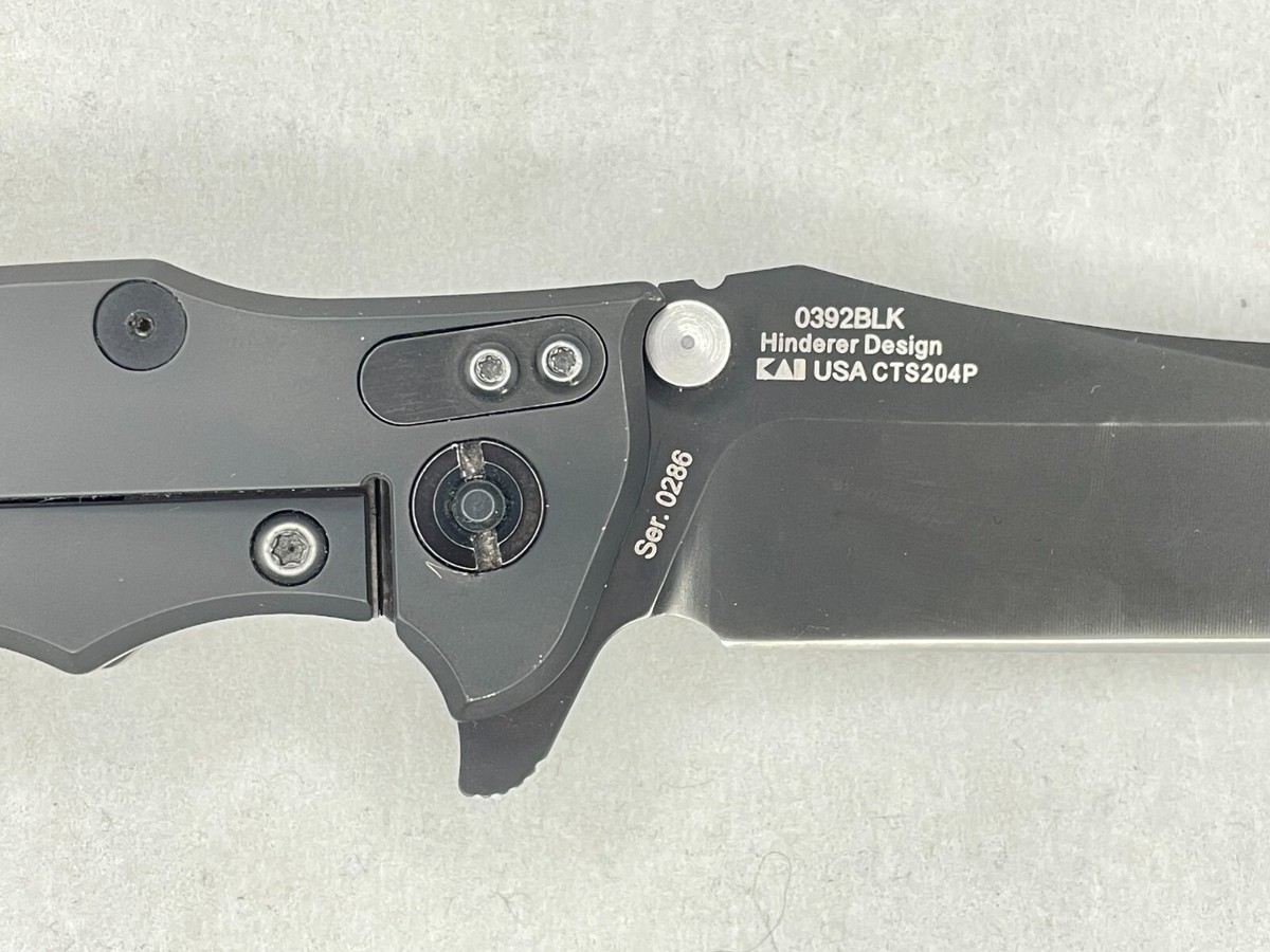 RARE Zero Tolerance ZT 0392 BLK 204P Limited Edition
