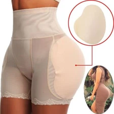 Butt Lifter Control Panties Body Shaper Fake Pad Foam Padded Hip Enhancer