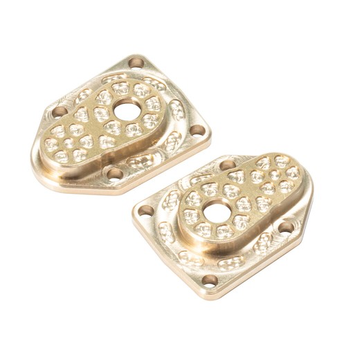 Front & Rear Axle Brass Portal Cover Steering Cups for 1/18 Axial UTB18 Capra RC - Picture 6 of 13