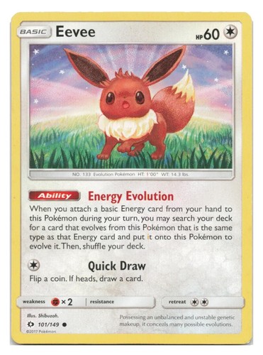 Eevee- Jungle Set - 51/64 - Common - Pokemon Card - 1999 Vintage - NM | eBay Eevee- Jungle Set - 51/64 - Common - Pokemon Card - 1999 Vintage - NM | eBay