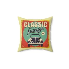 Spun Polyester Square Pillow