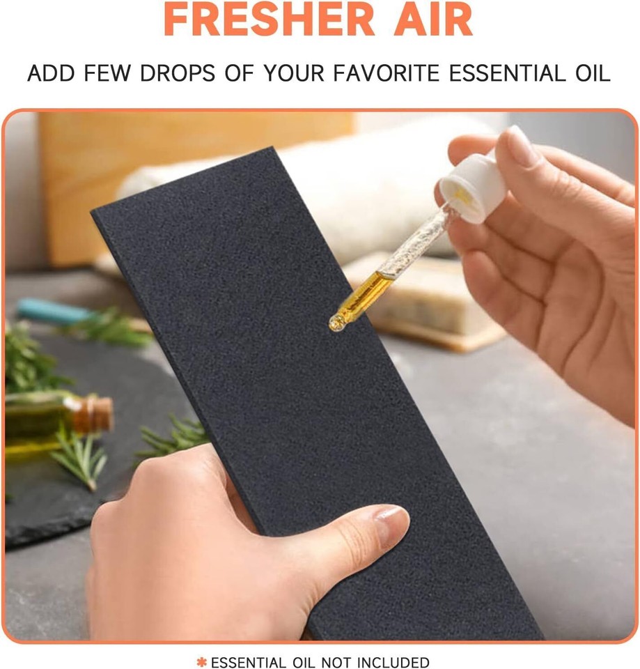 20pcs Universal Activated Carbon Air Vent Filters for Home Floor Vent