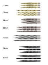 Target Diamond Cut Replacement Dart Points in Gold / Golden or Silver or Black