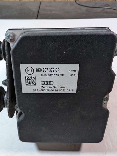14-16 AUDI A4 S4 A5 S5 ABS ANTI LOCK BRAKE CONTROL MODULE PUMP OEM 8K0907379CP - Picture 3 of 5