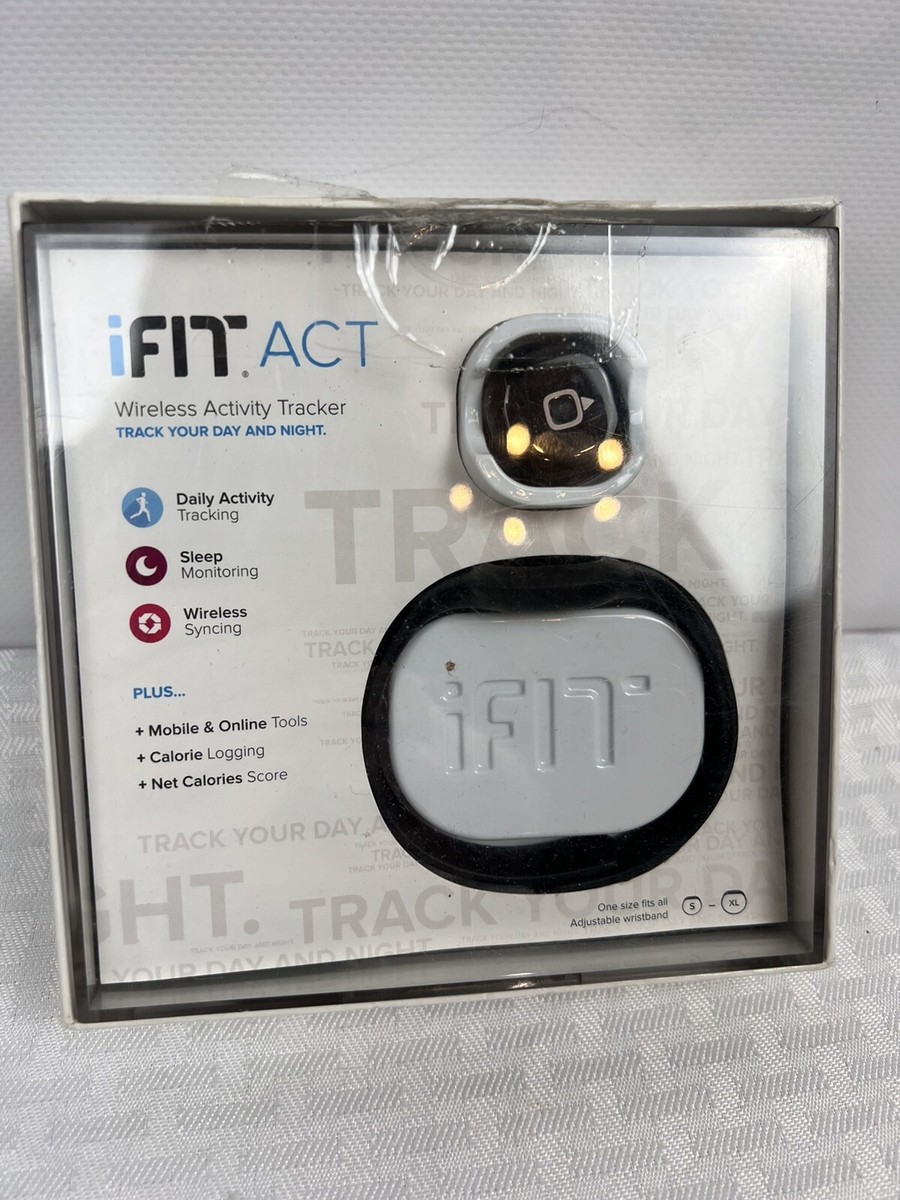 iFit Act Wireless Activity Tracker Fitness Band Adjustable size S