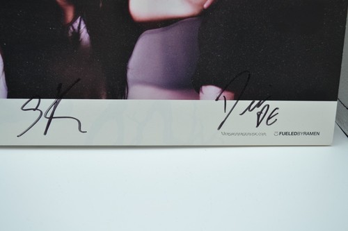 VersaEmerge Fixed at Zero Promotional Poster SIGNED AUTOGRAPHED - Picture 3 of 3