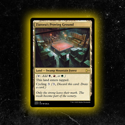 Ziatora's Proving Ground - Custom Magic: The Gathering Card - High-Quality